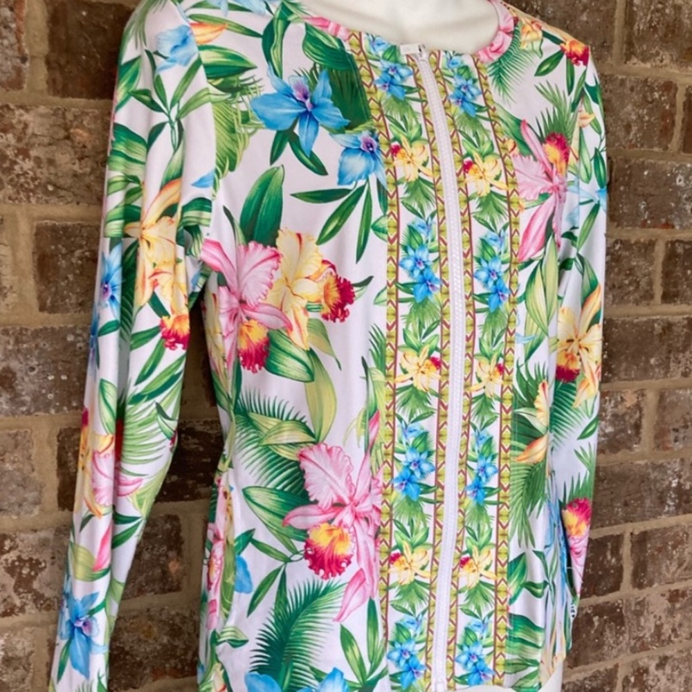 TOMMY BAHAMA RASH GUARD TOP